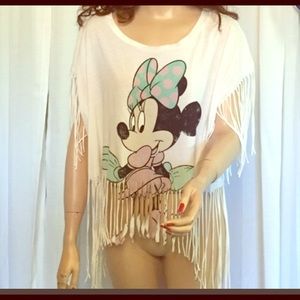 Fringe festival Minnie Mouse top